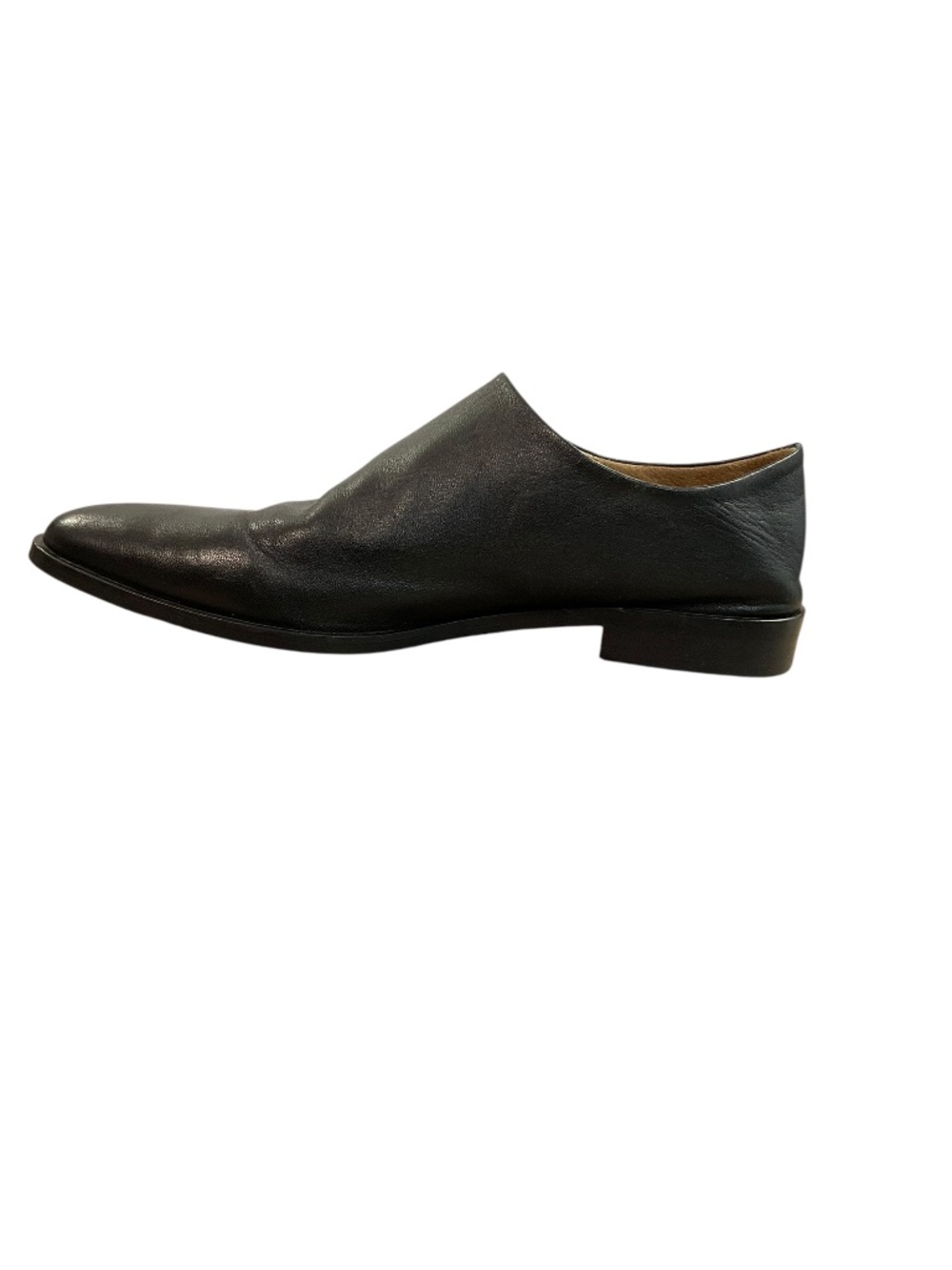 Everlane Modern Babo Black Leather Slip-On Loafers Shoes Size 8 Made in Italy - Picture 2 of 11